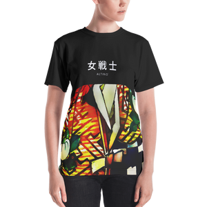 Black - #41720700 - ALTINO Senshi Crew Neck T - Shirt - Senshi Girl Collection - Stop Plastic Packaging - #PlasticCops - Apparel - Accessories - Clothing For Girls - Women Tops