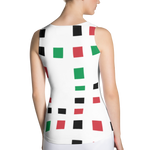 #92b9e390 - Viva Italia Art Commission Number 16 - ALTINO Fitted Tank Top