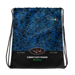 Azure - #cf67c9a0 - Oceanic Southeast Indian Ridge - ALTINO Draw String Bag - Earth Collection - Sports - Stop Plastic Packaging - #PlasticCops - Apparel - Accessories - Clothing For Girls - Women Handbags