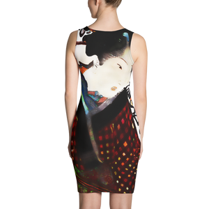 #4b721600 - ALTINO Senshi Fitted Dress - Senshi Girl Collection