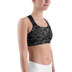 #b3b85580 - ALTINO Sports Bra - Noir Collection