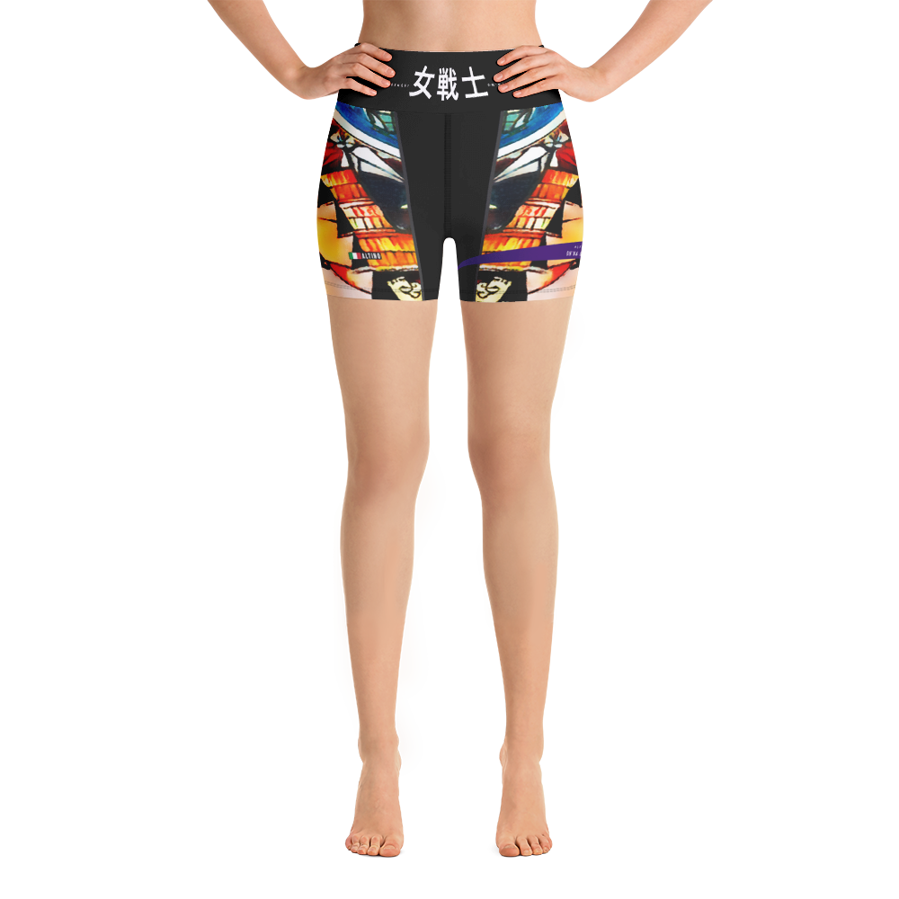 #21aab2a0 - ALTINO Senshi Yoga Shorts - Senshi Girl Collection