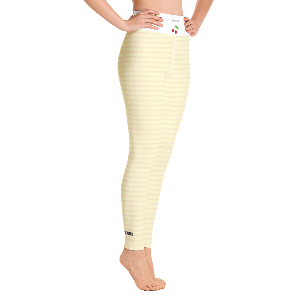 Amber - #274c5e90 - Banana Caramel Swirl - ALTINO Yummy Yoga Pants - Gelato Collection - Stop Plastic Packaging - #PlasticCops - Apparel - Accessories - Clothing For Girls - Women