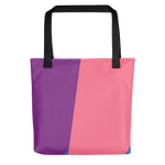 #f15f96a0 - Blueberry Grape Strawberry - ALTINO Tote Bag - Summer Never Ends Collection