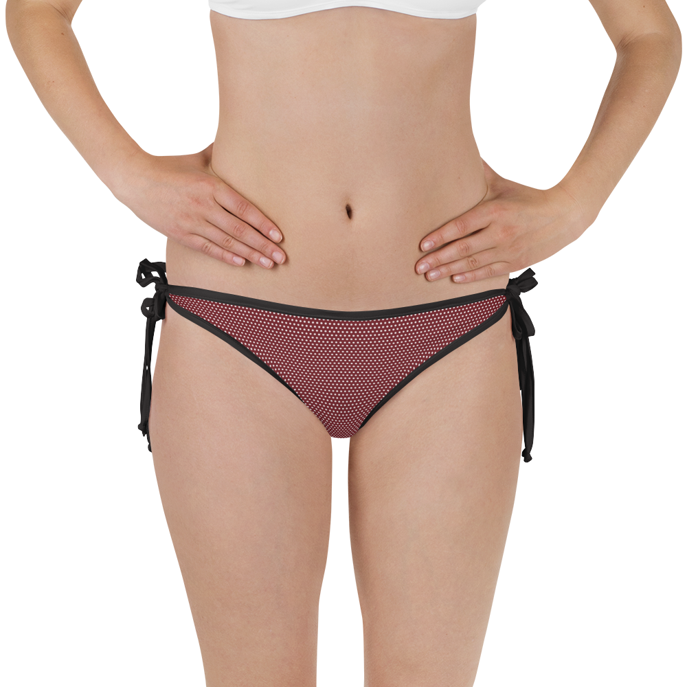#fd121000 - Sour Cherry And Bubble Gum - ALTINO Reversible Bikini Swim Bottom