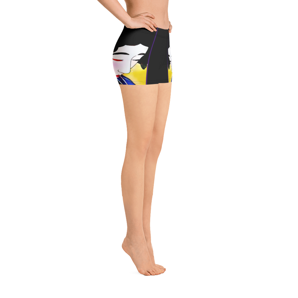 Black - #74ec6182 - ALTINO Senshi Chic Shorts - Senshi Girl Collection - Stop Plastic Packaging - #PlasticCops - Apparel - Accessories - Clothing For Girls - Women Pants