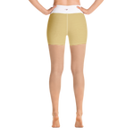 #62de9a90 - Lemon Macchiato Stracciatella - ALTINO Yummy Yoga Shorts - Gelato Collection
