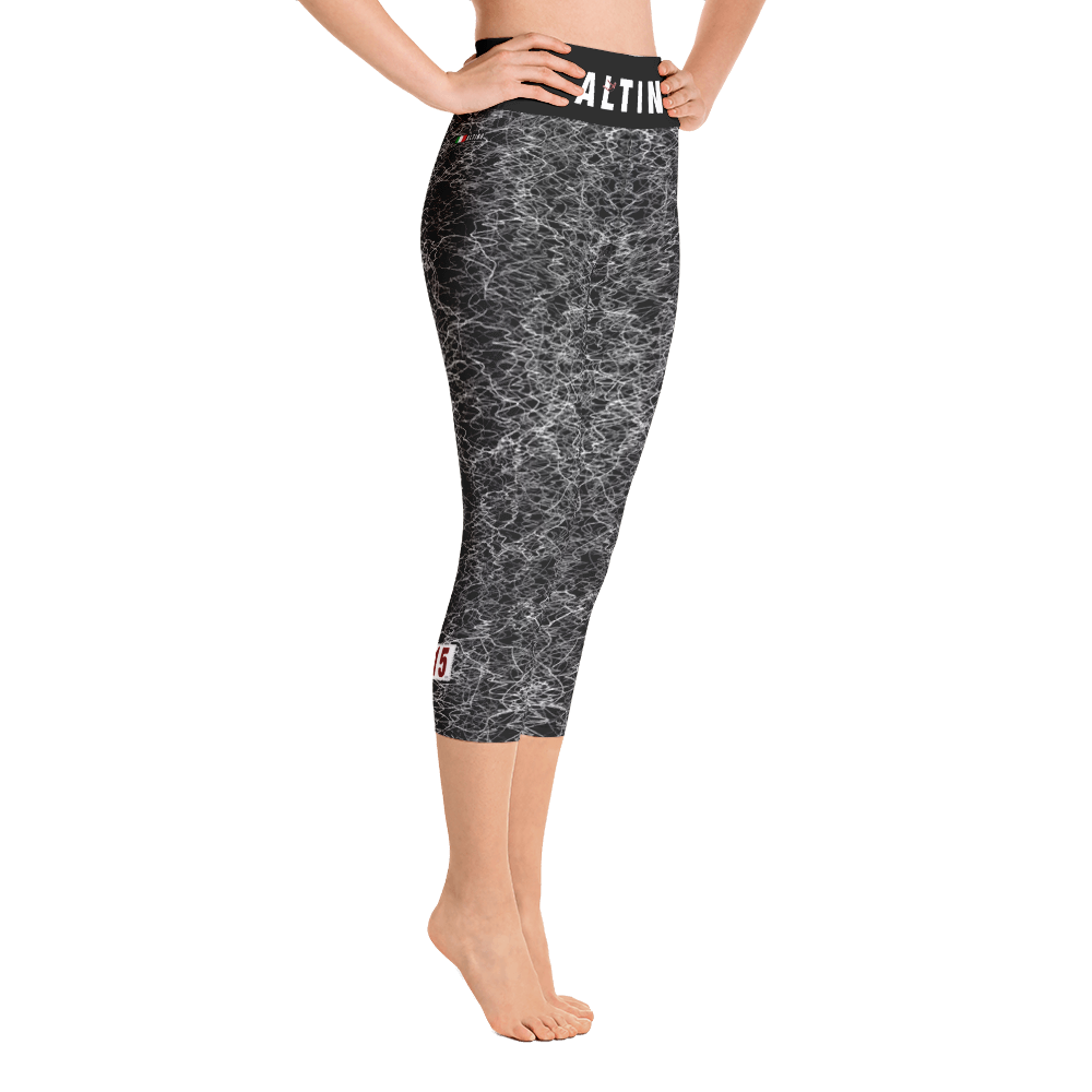 #df9ea6c0 - ALTINO Yoga Capri - Team GIRL Player - Noir Collection