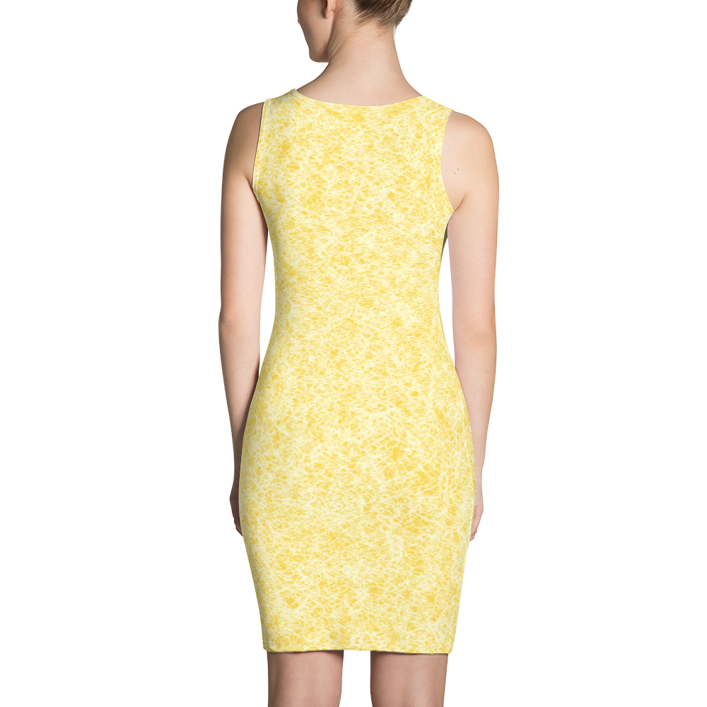 #2f10b000 - Tangerine Lime Coupe - ALTINO Fitted Dress - Gelato Collection