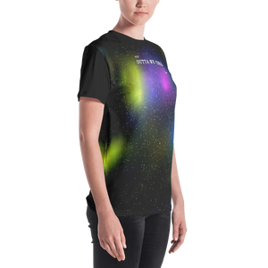 Black - #fe05bf20 - Gritty Girl Orb 829964 - ALTINO Crew Neck T - Shirt - Gritty Girl Collection - Stop Plastic Packaging - #PlasticCops - Apparel - Accessories - Clothing For Girls - Women Tops