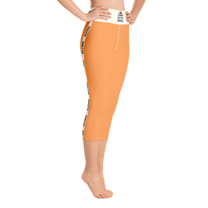 Vermilion - #84b66230 - Cantaloupe - ALTINO Yoga Capri - Summer Never Ends Collection - Stop Plastic Packaging - #PlasticCops - Apparel - Accessories - Clothing For Girls - Women Pants