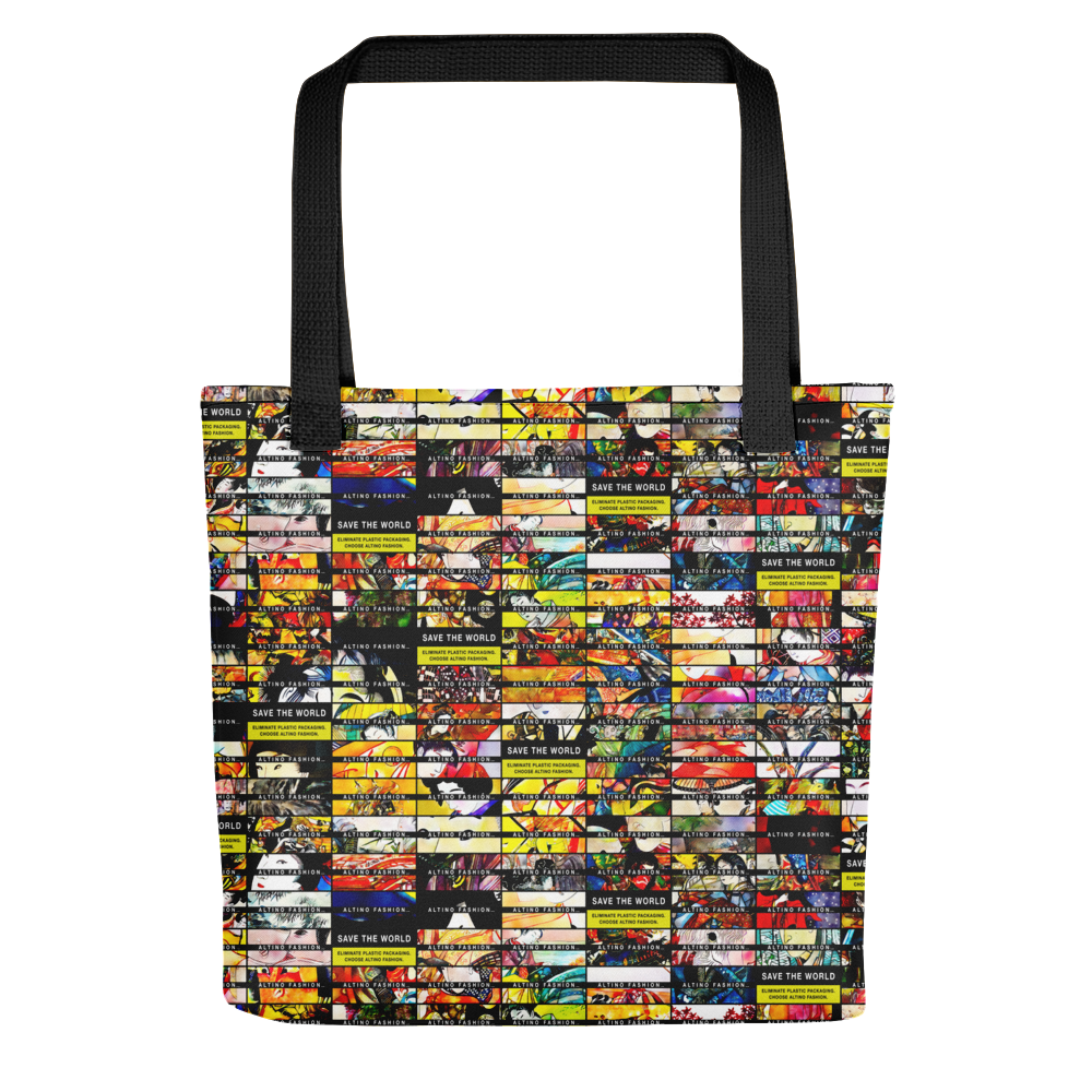 Black - #cf1ec000 - ALTINO Senshi Tote Bag - Senshi Girl Collection - Sports - Stop Plastic Packaging - #PlasticCops - Apparel - Accessories - Clothing For Girls - Women Handbags