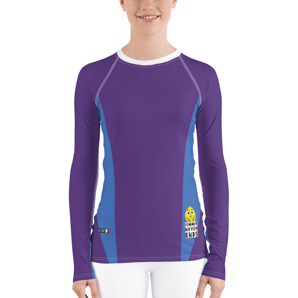 Violet - #754c49b0 - Blueberry Grape - ALTINO Body Shirt - Summer Never Ends Collection - Stop Plastic Packaging - #PlasticCops - Apparel - Accessories - Clothing For Girls - Women Tops