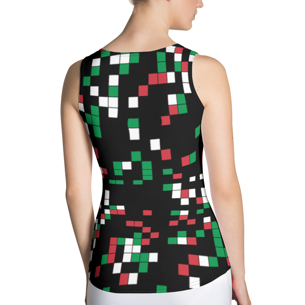 #46152f80 - Viva Italia Art Commission Number 47 - ALTINO Fitted Tank Top