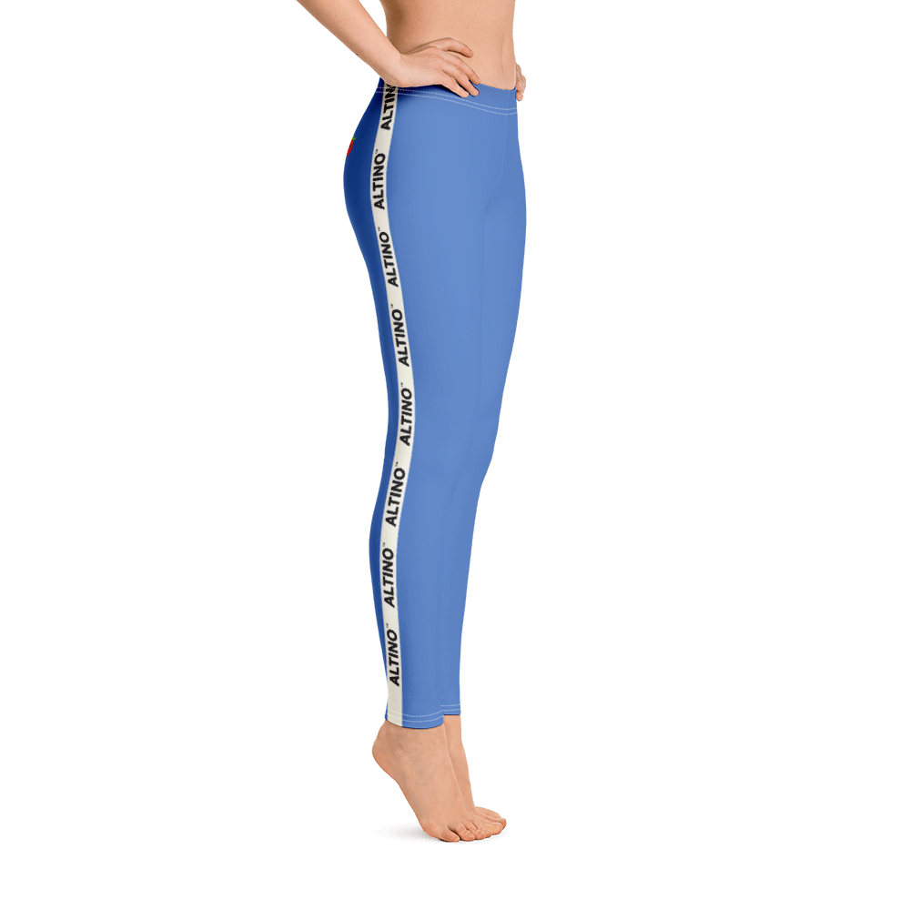 Azure - #214a0130 - Blueberry - ALTINO Leggings - Summer Never Ends Collection - Fitness - Stop Plastic Packaging - #PlasticCops - Apparel - Accessories - Clothing For Girls - Women Pants