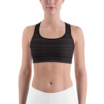 Black - #17981f80 - Black Chocolate All Flavors Rumble - ALTINO Sports Bra - Gelato Collection - Stop Plastic Packaging - #PlasticCops - Apparel - Accessories - Clothing For Girls -