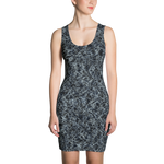 Black - #8e7d1a00 - Ocean Black - ALTINO Fitted Dress - Earth Collection - Stop Plastic Packaging - #PlasticCops - Apparel - Accessories - Clothing For Girls - Women Dresses