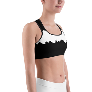 #7cd04980 - ALTINO Sports Bra - Noir Collection