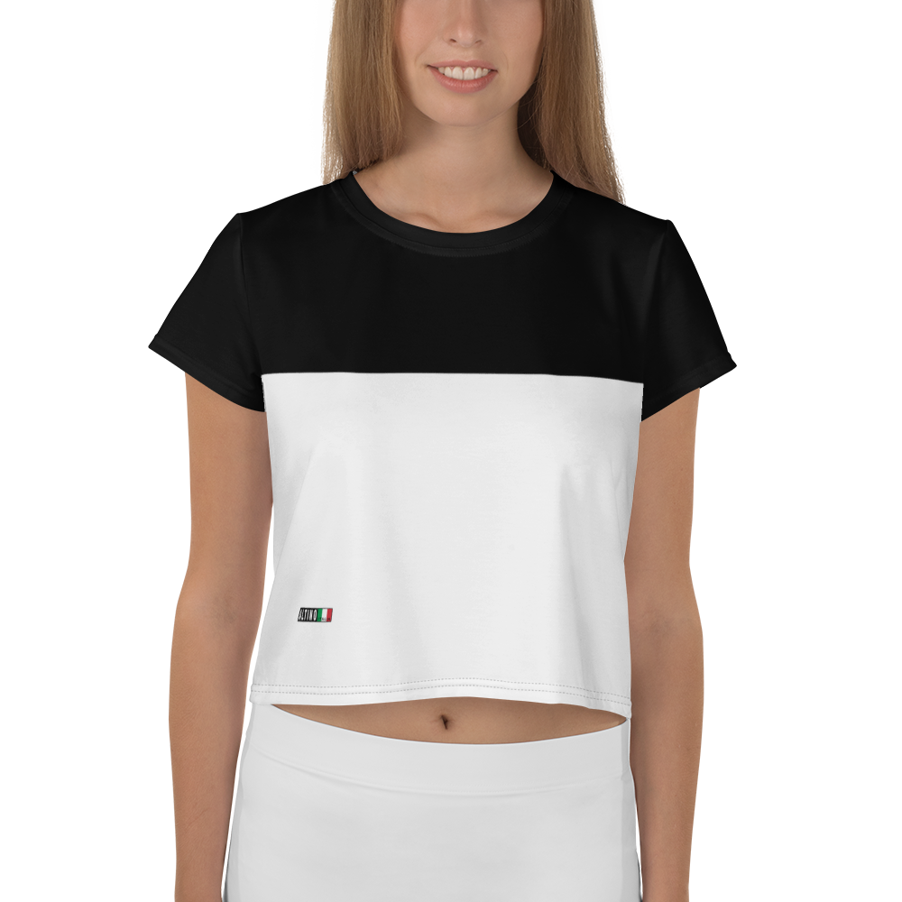 White - #c7c0e980 - ALTINO Crop Tees - Blanc Collection - Stop Plastic Packaging - #PlasticCops - Apparel - Accessories - Clothing For Girls - Women Tops