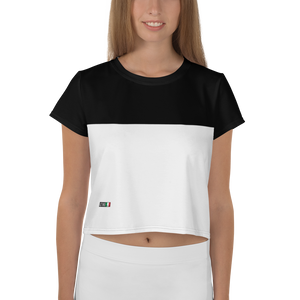 White - #c7c0e980 - ALTINO Crop Tees - Blanc Collection - Stop Plastic Packaging - #PlasticCops - Apparel - Accessories - Clothing For Girls - Women Tops