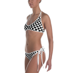 Black - #62bfe710 - Black White Fruit Melody - ALTINO Reversible Bikini - Stop Plastic Packaging - #PlasticCops - Apparel - Accessories - Clothing For Girls - Women Swimwear