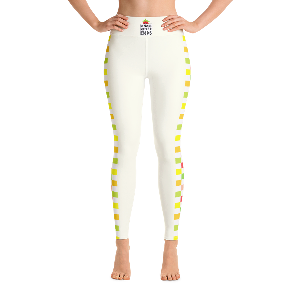 White - #19ee80b0 - Fruit White - ALTINO Yoga Pants - Summer Never Ends Collection - Stop Plastic Packaging - #PlasticCops - Apparel - Accessories - Clothing For Girls - Women