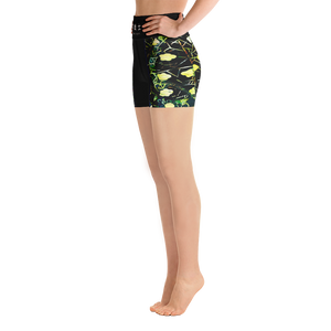 #c3f135a0 - ALTINO Senshi Yoga Shorts - Senshi Girl Collection