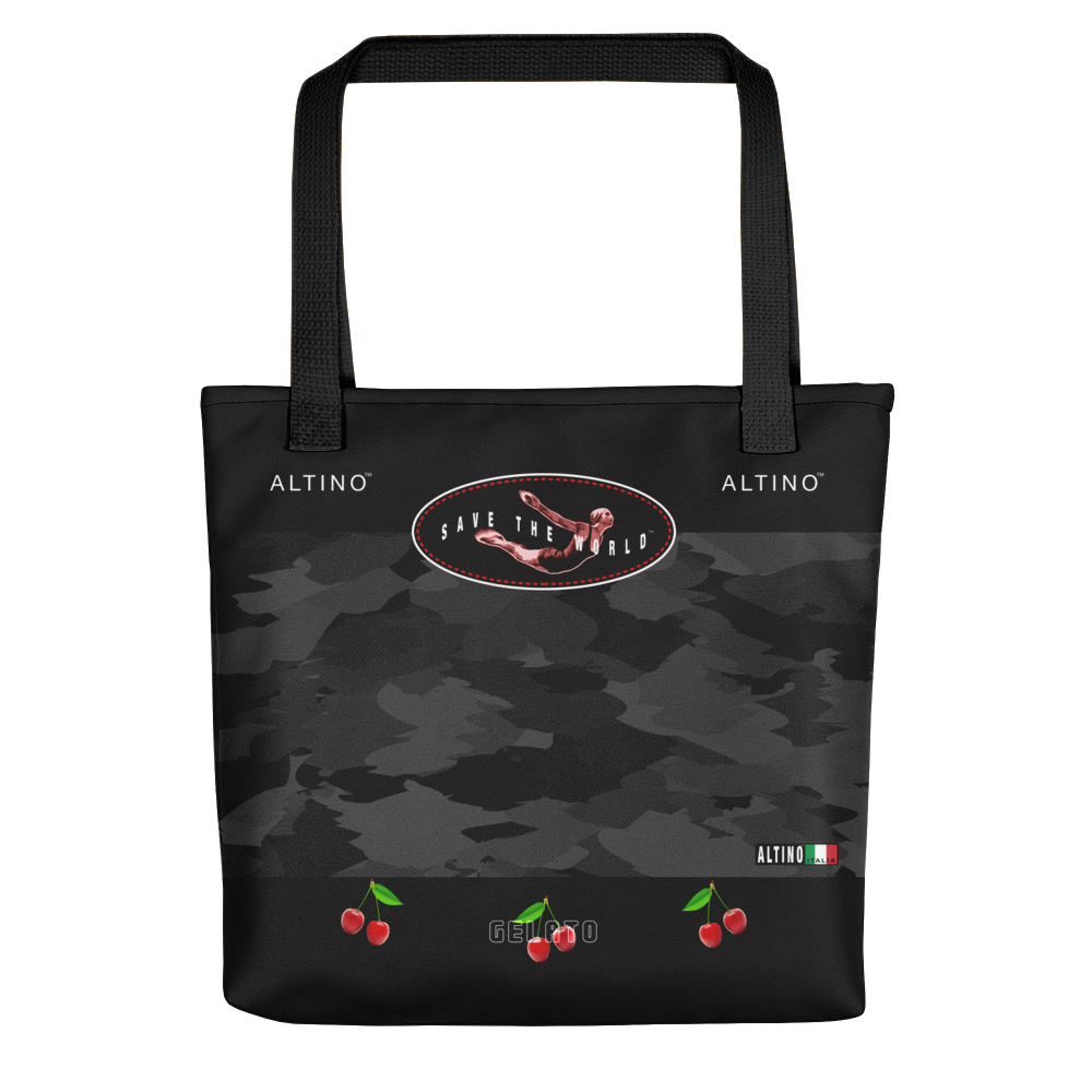 Black - #2a13c9a0 - Knight Rider Rumble - ALTINO Tote Bag - Gelato Collection - Sports - Stop Plastic Packaging - #PlasticCops - Apparel - Accessories - Clothing For Girls - Women Handbags