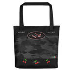 Black - #2a13c9a0 - Knight Rider Rumble - ALTINO Tote Bag - Gelato Collection - Sports - Stop Plastic Packaging - #PlasticCops - Apparel - Accessories - Clothing For Girls - Women Handbags