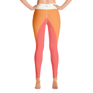 #9fb676d0 - Cantaloupe Orange Cream Watermelon - ALTINO Yoga Pants - Team GIRL Player