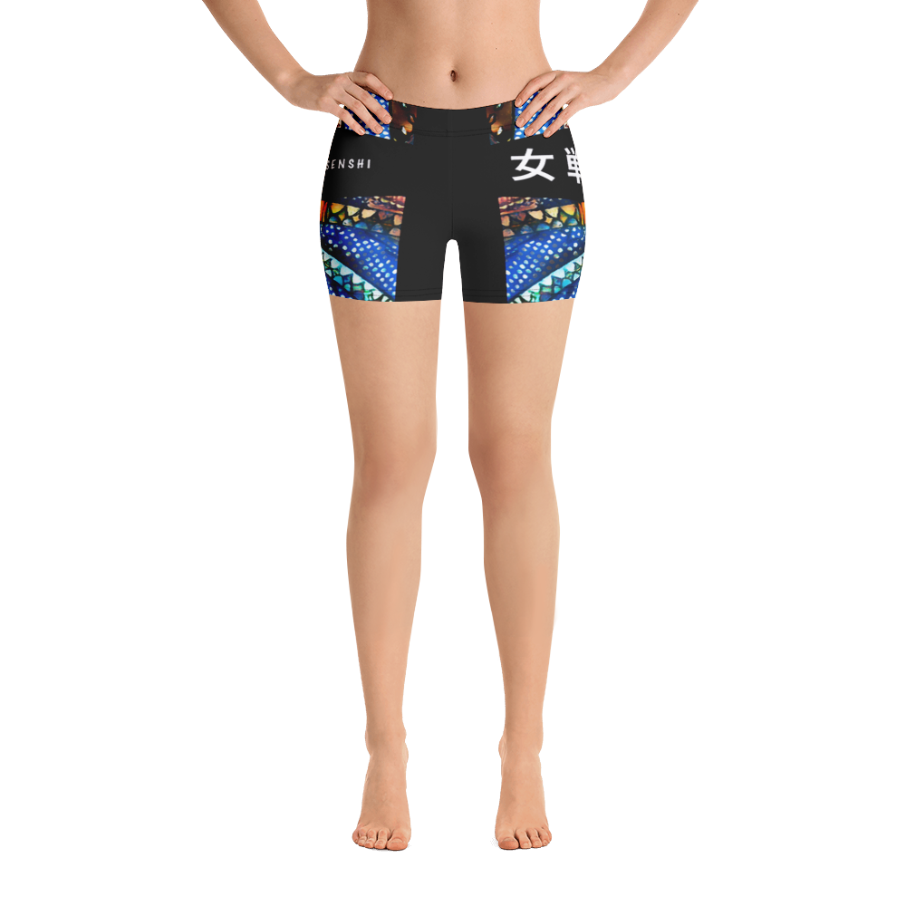 Black - #c9223382 - ALTINO Senshi Chic Shorts - Senshi Girl Collection - Stop Plastic Packaging - #PlasticCops - Apparel - Accessories - Clothing For Girls - Women Pants