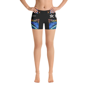 Black - #c9223382 - ALTINO Senshi Chic Shorts - Senshi Girl Collection - Stop Plastic Packaging - #PlasticCops - Apparel - Accessories - Clothing For Girls - Women Pants