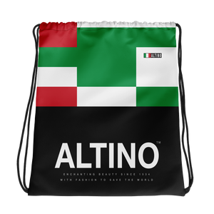 Black - #91918ea0 - Viva Italia Art Commission Number 36 - ALTINO Draw String Bag - Sports - Stop Plastic Packaging - #PlasticCops - Apparel - Accessories - Clothing For Girls - Women Handbags