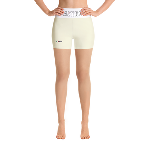 Yellow - #7a040e90 - ALTINO Yoga Shorts - Blanc Collection - Stop Plastic Packaging - #PlasticCops - Apparel - Accessories - Clothing For Girls - Women Pants