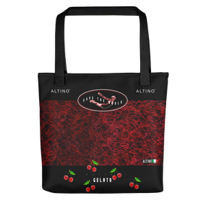 Black - #3c15afa0 - Black Chocolate Cherry Dream Crush - ALTINO Tote Bag - Gelato Collection - Sports - Stop Plastic Packaging - #PlasticCops - Apparel - Accessories - Clothing For Girls - Women Handbags