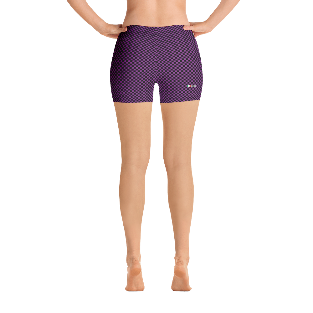 #5cabd2a0 - Grape Black - ALTINO Sport Shorts - Summer Never Ends Collection