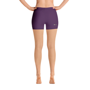#5cabd2a0 - Grape Black - ALTINO Sport Shorts - Summer Never Ends Collection