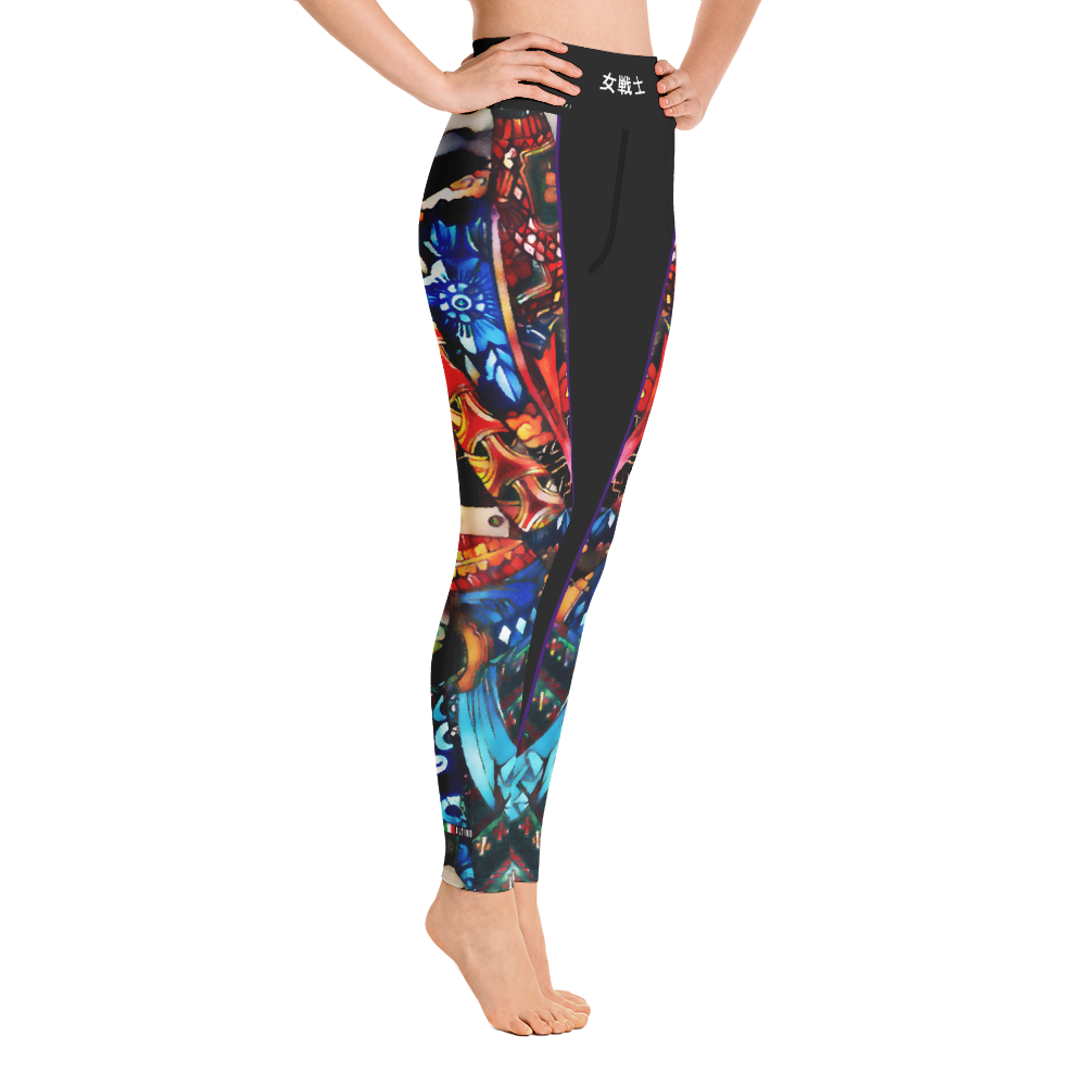 Black - #3ae024a0 - ALTINO Senshi Yoga Pants - Senshi Girl Collection - Stop Plastic Packaging - #PlasticCops - Apparel - Accessories - Clothing For Girls - Women