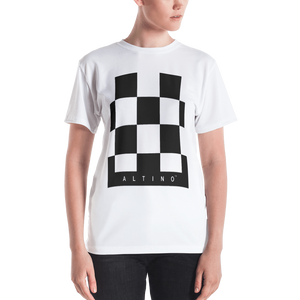 #2e804920 - Black White - ALTINO Crew Neck T - Shirt - Summer Never Ends Collection