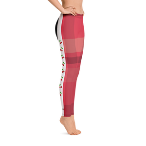 #061ba1a0 - Red Raspberry Banana Sorbet - ALTINO Fashion Sports Leggings