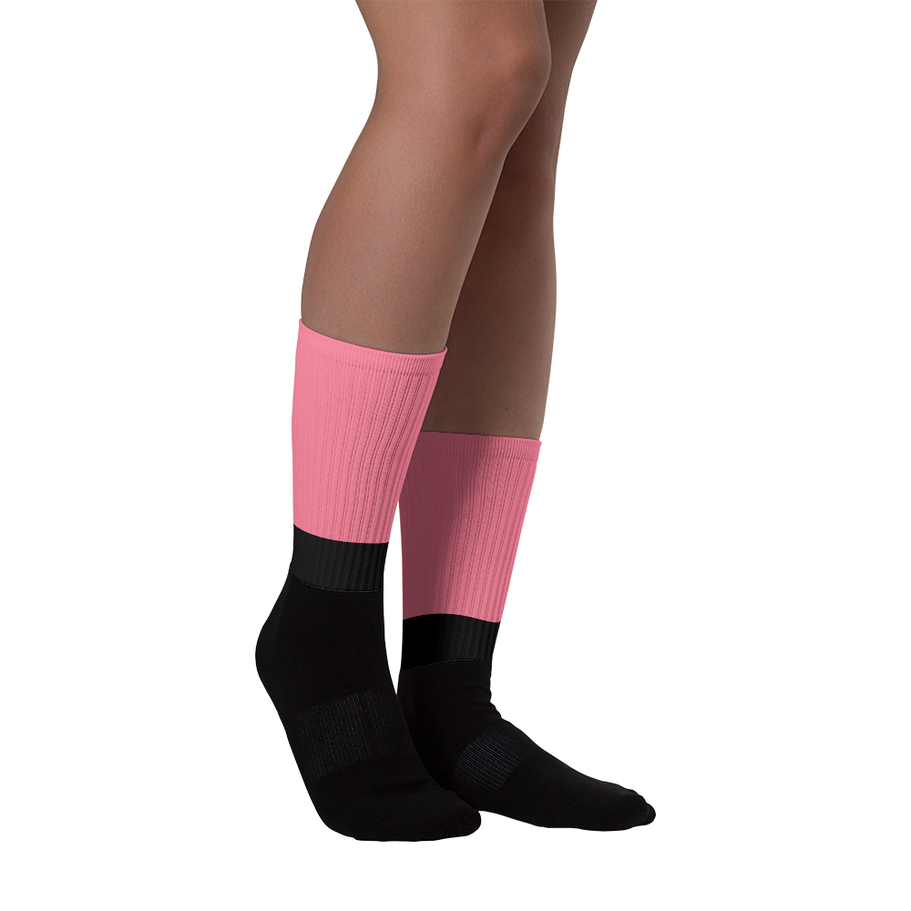 #97564080 - Strawberry Black - ALTINO Designer Socks - Summer Never Ends Collection