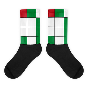 #f07b6880 - Viva Italia Art Commission Number 88 - ALTINO Designer Socks