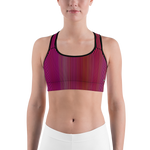 Black - #cf545c82 - ALTINO Sports Bra - VIBE Collection - Stop Plastic Packaging - #PlasticCops - Apparel - Accessories - Clothing For Girls -