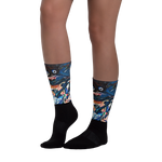 Black - #80d50680 - ALTINO Senshi Designer Socks - Senshi Girl Collection - Stop Plastic Packaging - #PlasticCops - Apparel - Accessories - Clothing For Girls - Women Footwear