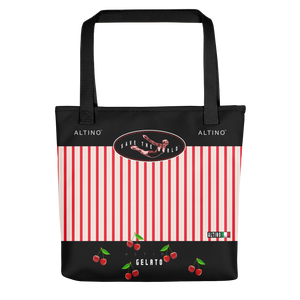Crimson - #985587a0 - Red Raspberry Papaya Swirl - ALTINO Tote Bag - Gelato Collection - Sports - Stop Plastic Packaging - #PlasticCops - Apparel - Accessories - Clothing For Girls - Women Handbags