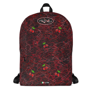 Black - #06299ca0 - Black Chocolate Cherry Cherry Twister - ALTINO Super Yummy Backpack - Sports - Stop Plastic Packaging - #PlasticCops - Apparel - Accessories - Clothing For Girls - Women Handbags