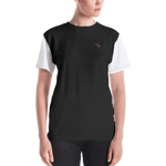 Black - #a1bbce02 - ALTINO Crew Neck T - Shirt - The Edge Collection - Stop Plastic Packaging - #PlasticCops - Apparel - Accessories - Clothing For Girls - Women Tops