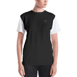 Black - #a1bbce02 - ALTINO Crew Neck T - Shirt - The Edge Collection - Stop Plastic Packaging - #PlasticCops - Apparel - Accessories - Clothing For Girls - Women Tops