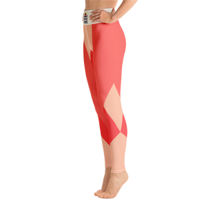 #f7235590 - Grapefruit Peach Watermelon - ALTINO Yoga Pants