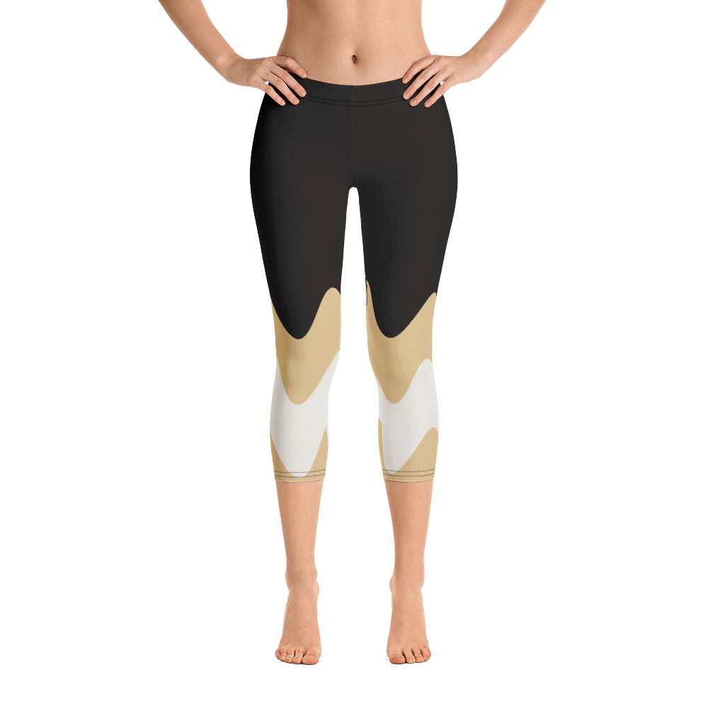 #5520d780 - Dame Blanche - ALTINO Sport Capri Leggings - Gelato Collection